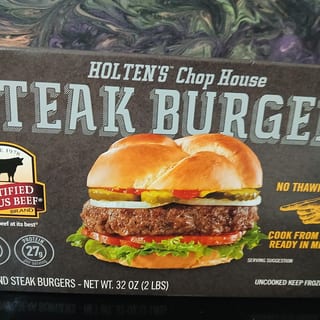 1/3 Lbs. All Beef Chees



1/3 LBS 100 % Beef Steak Burger