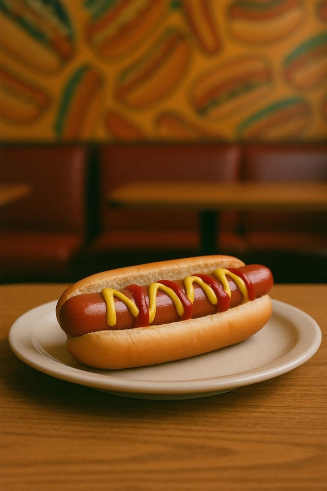 Classic Hot Dog.