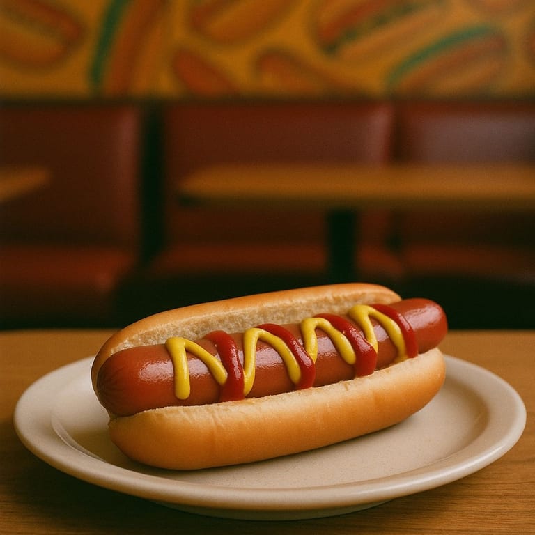 Lunch at Our Hot Dog Joint